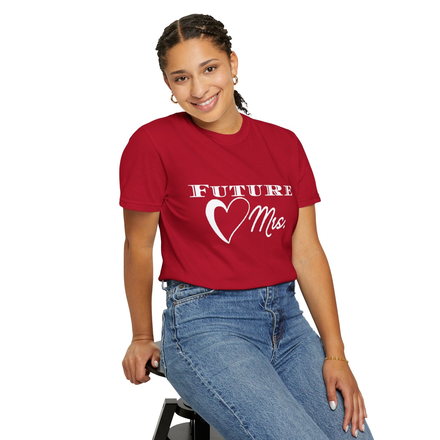 Future Mrs. White Text T-shirt