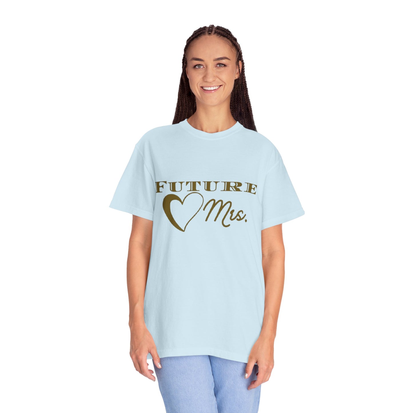 Future Mrs. Gold Text T-shirt