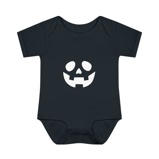 Spooky Halloween Infant Bodysuit (White)