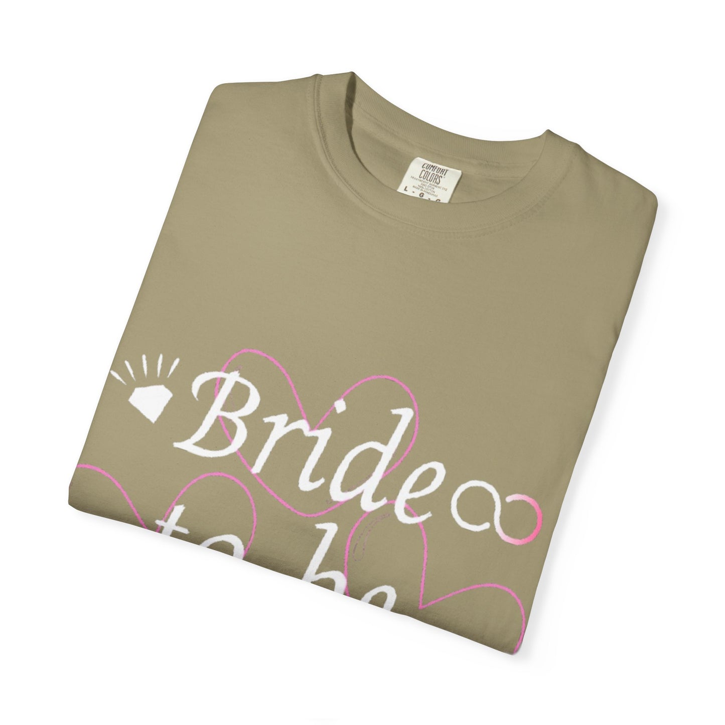 Bride To Be White Text Tshirt