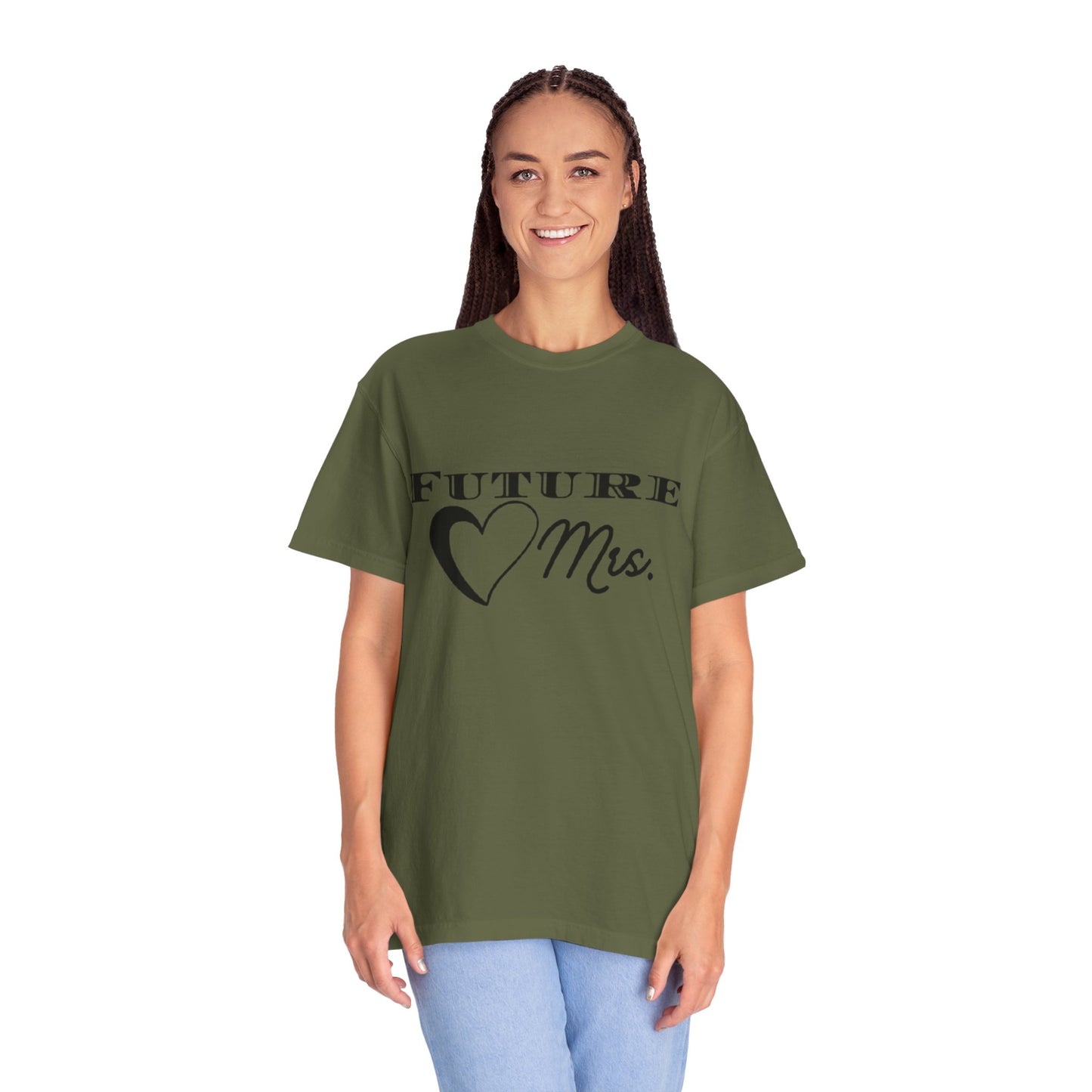 Future Mrs. Black Text T-shirt