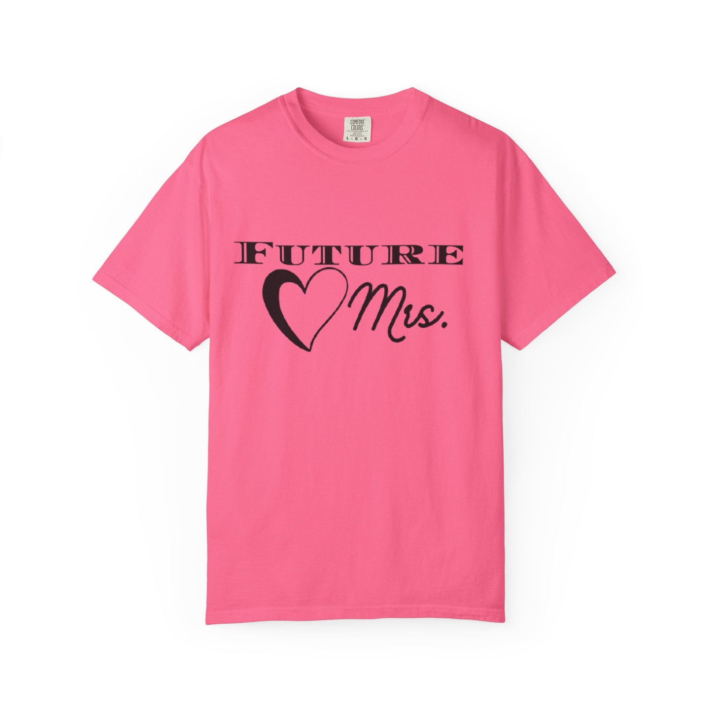 Future Mrs. Black Text T-shirt