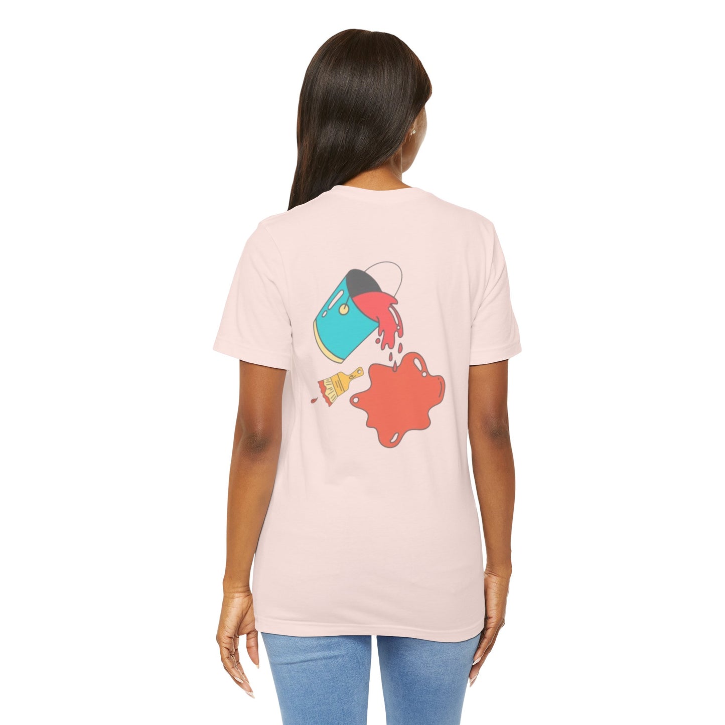 Pop Art Painbruch Tee