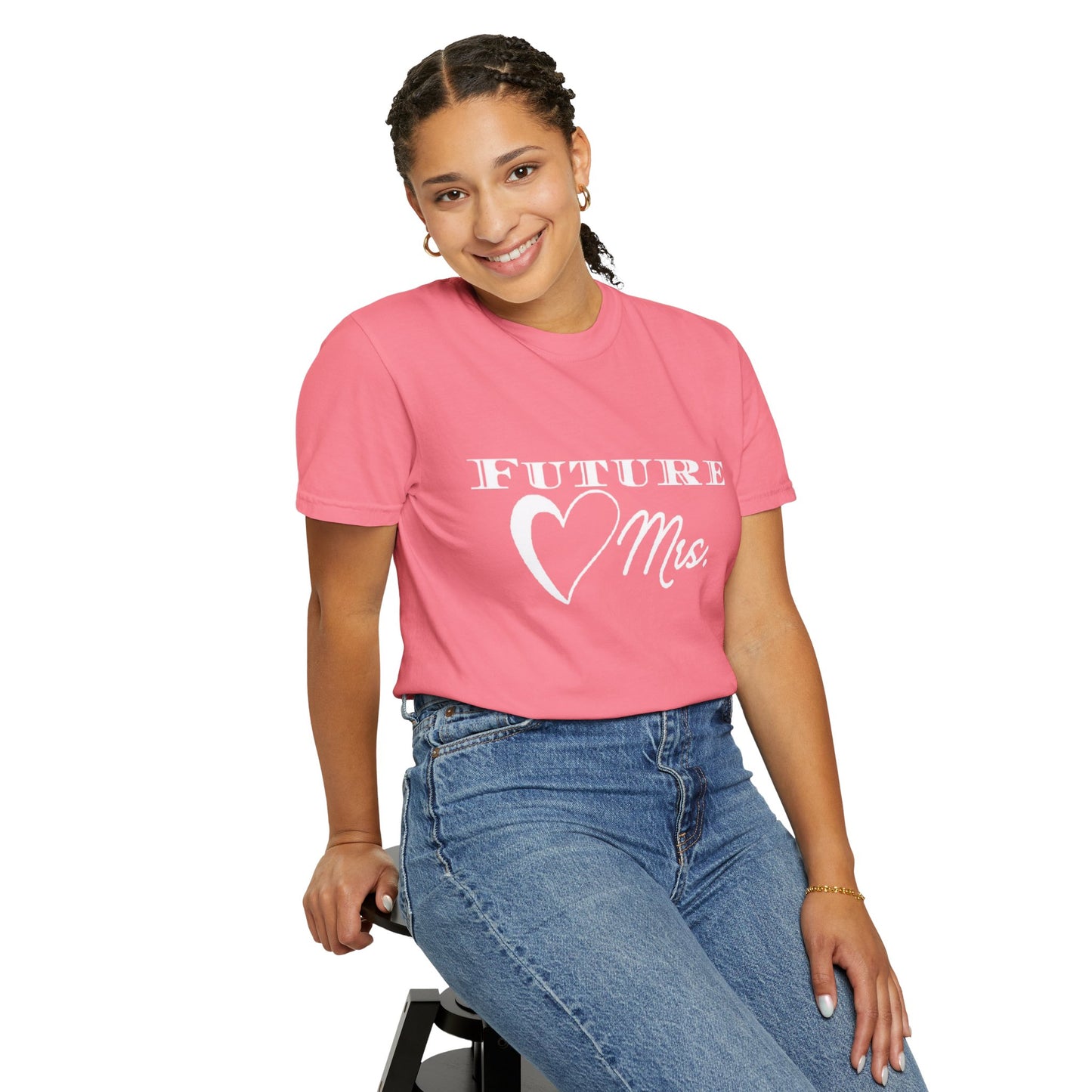Future Mrs. White Text T-shirt