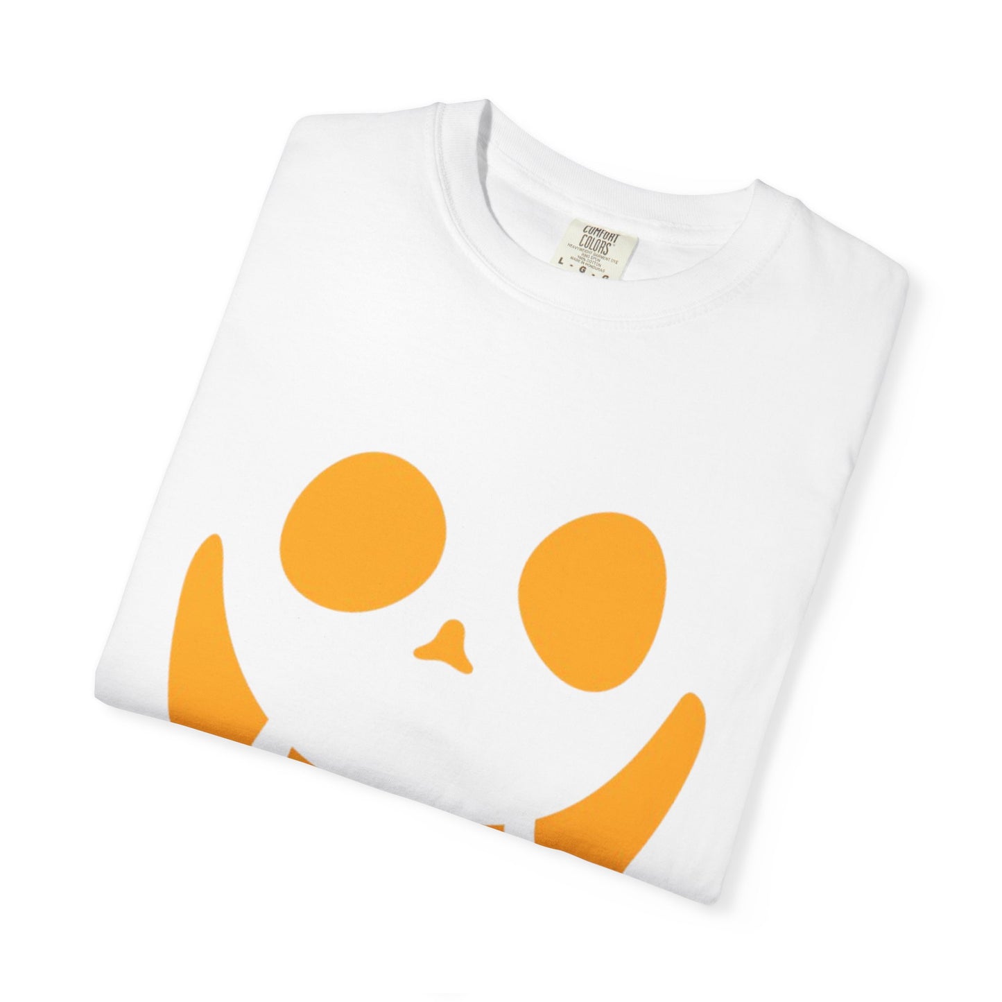 Smiley Face Halloween T-Shirt (Orange)