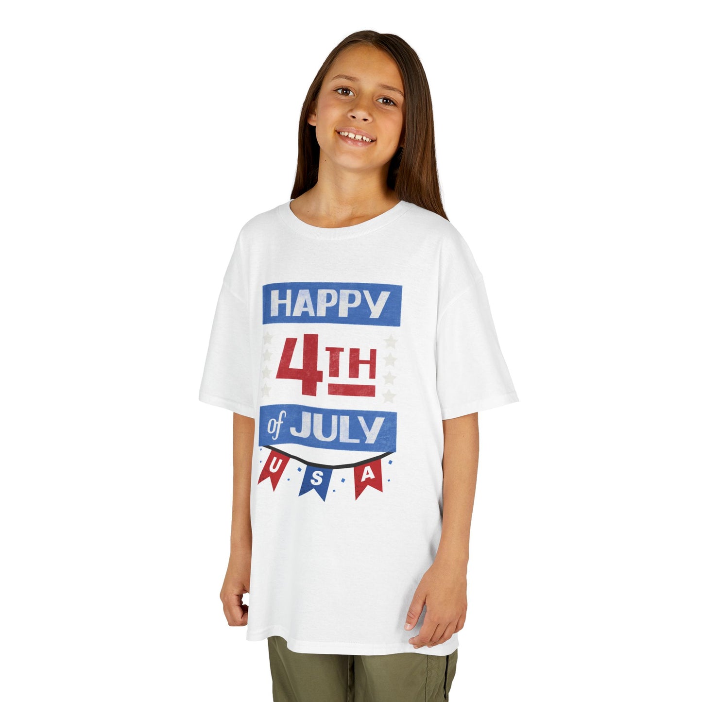 Kids Patriotic 4th of July Tee