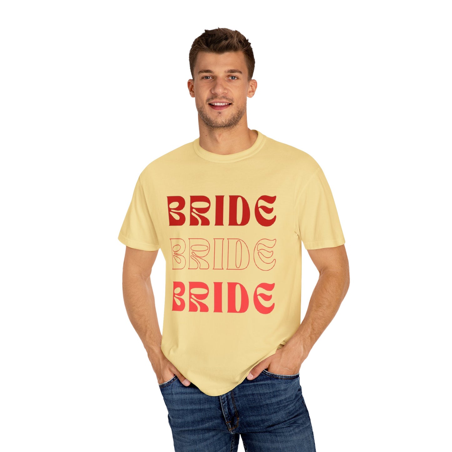 Bride Red Text Tshirt