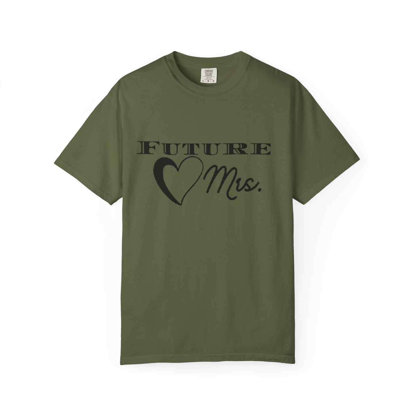 Future Mrs. Black Text T-shirt