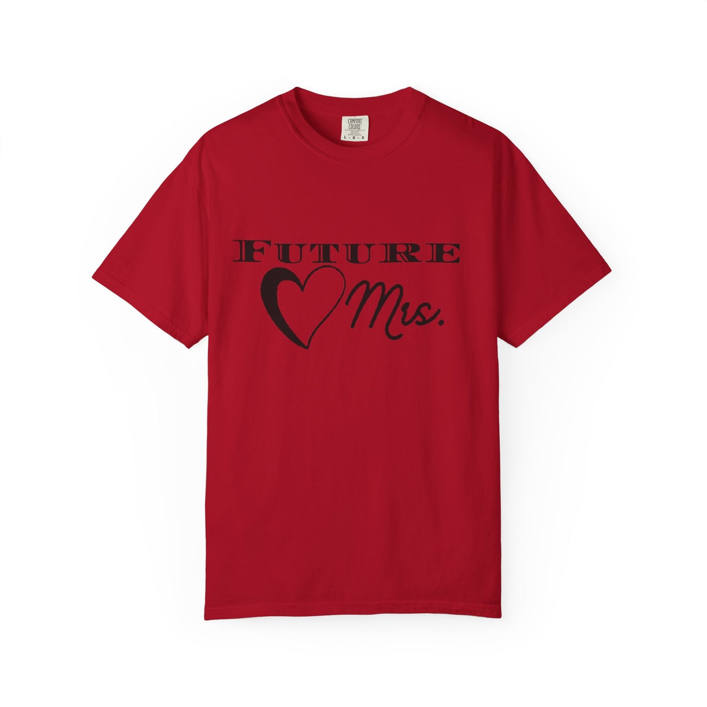 Future Mrs. Black Text T-shirt