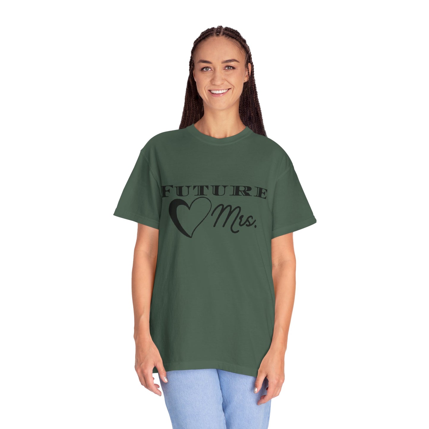 Future Mrs. Black Text T-shirt