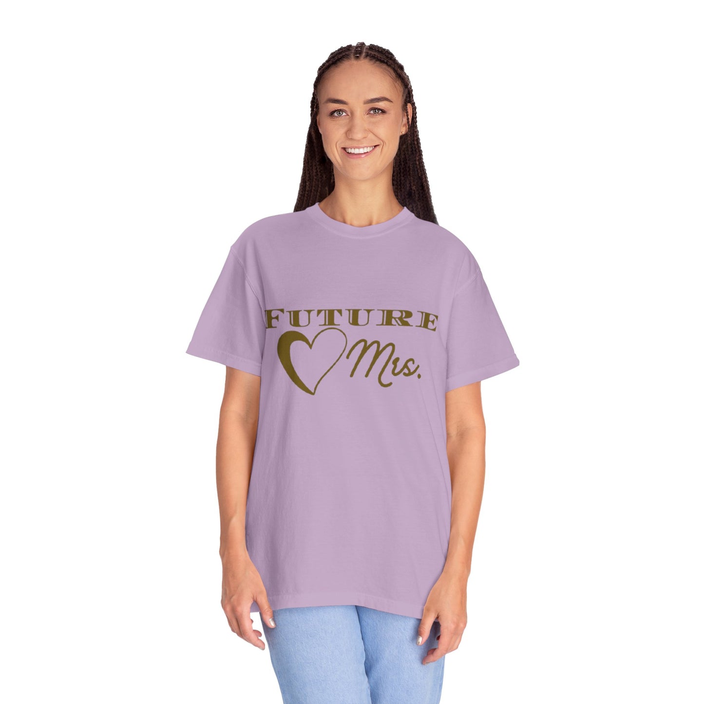 Future Mrs. Gold Text T-shirt