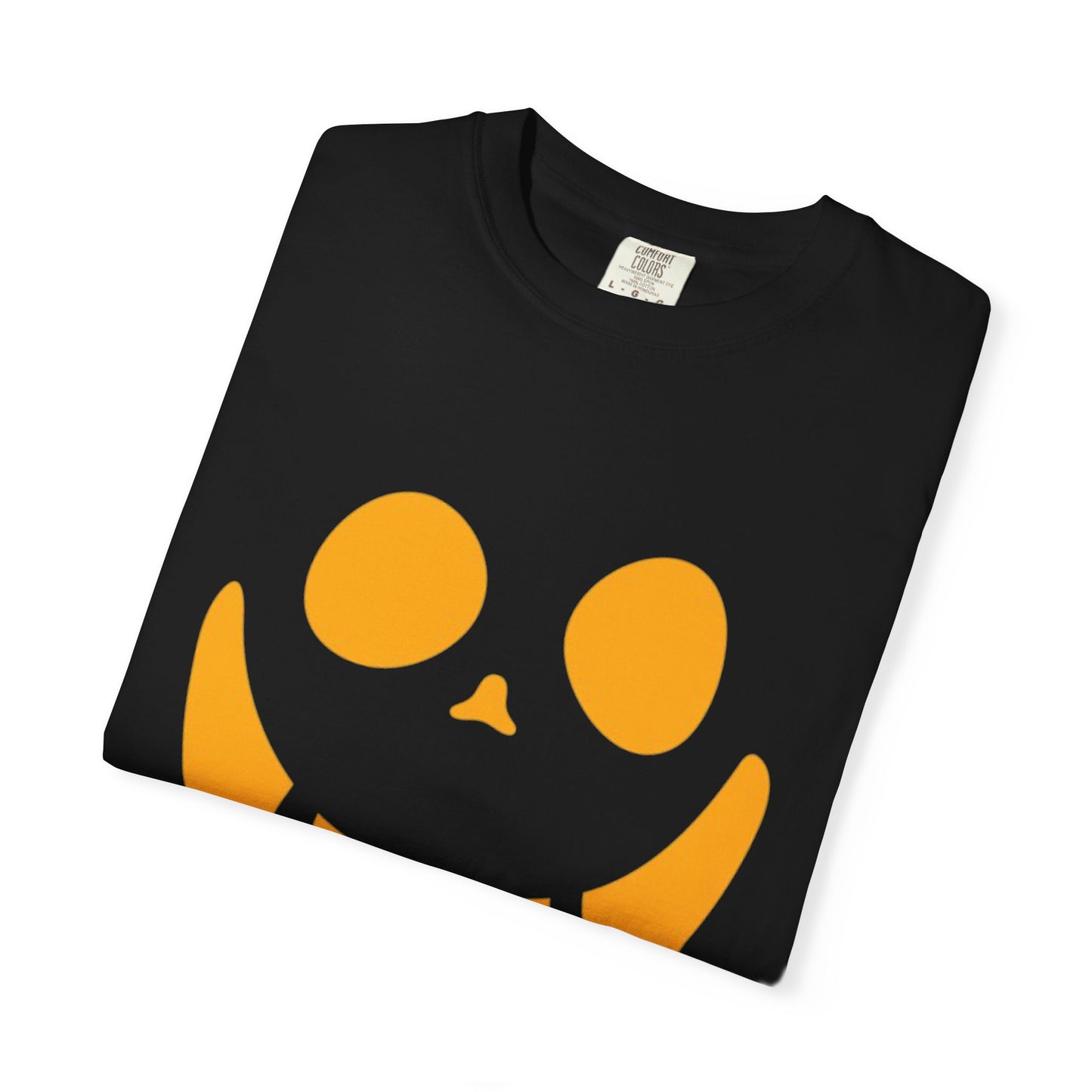 Smiley Face Halloween T-Shirt (Orange)