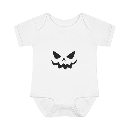 Halloween Graphic Infant Bodysuit (Black)
