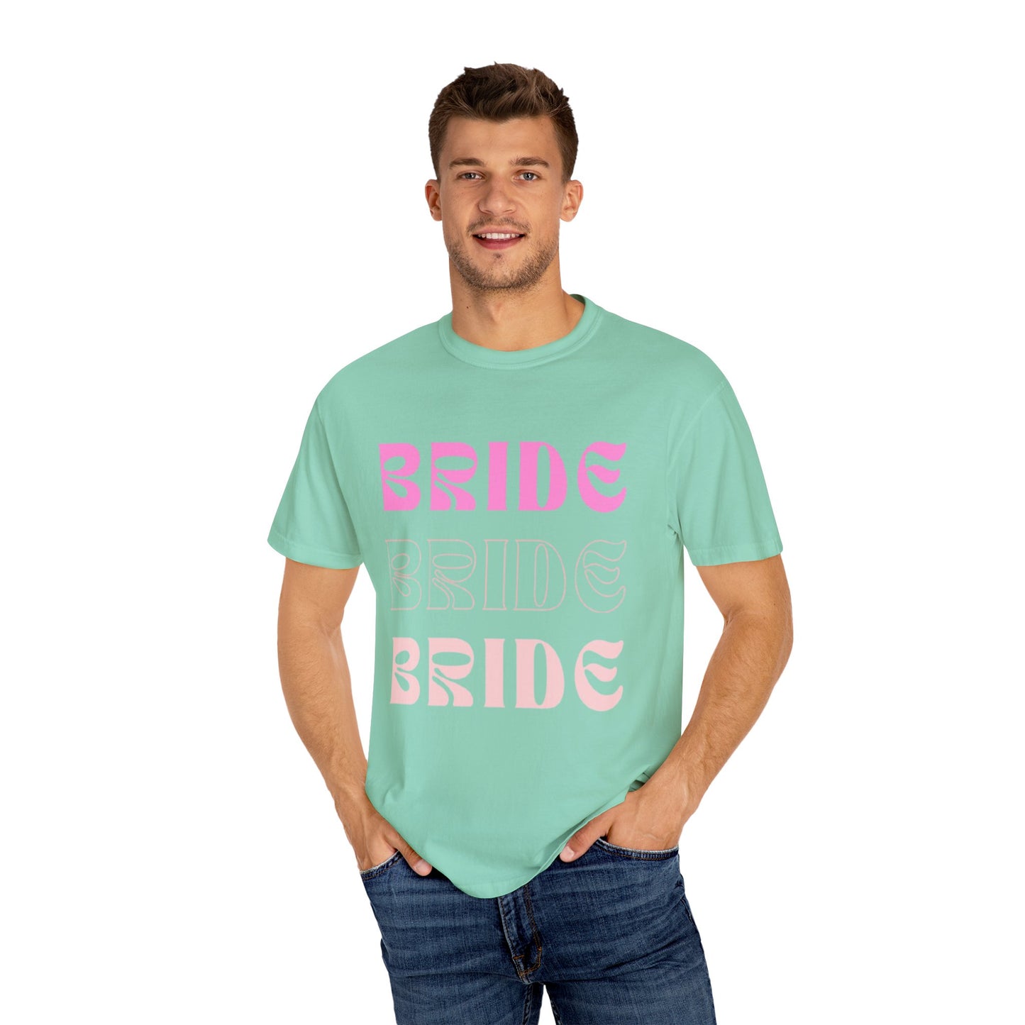 Bride Pink Text Tshirt