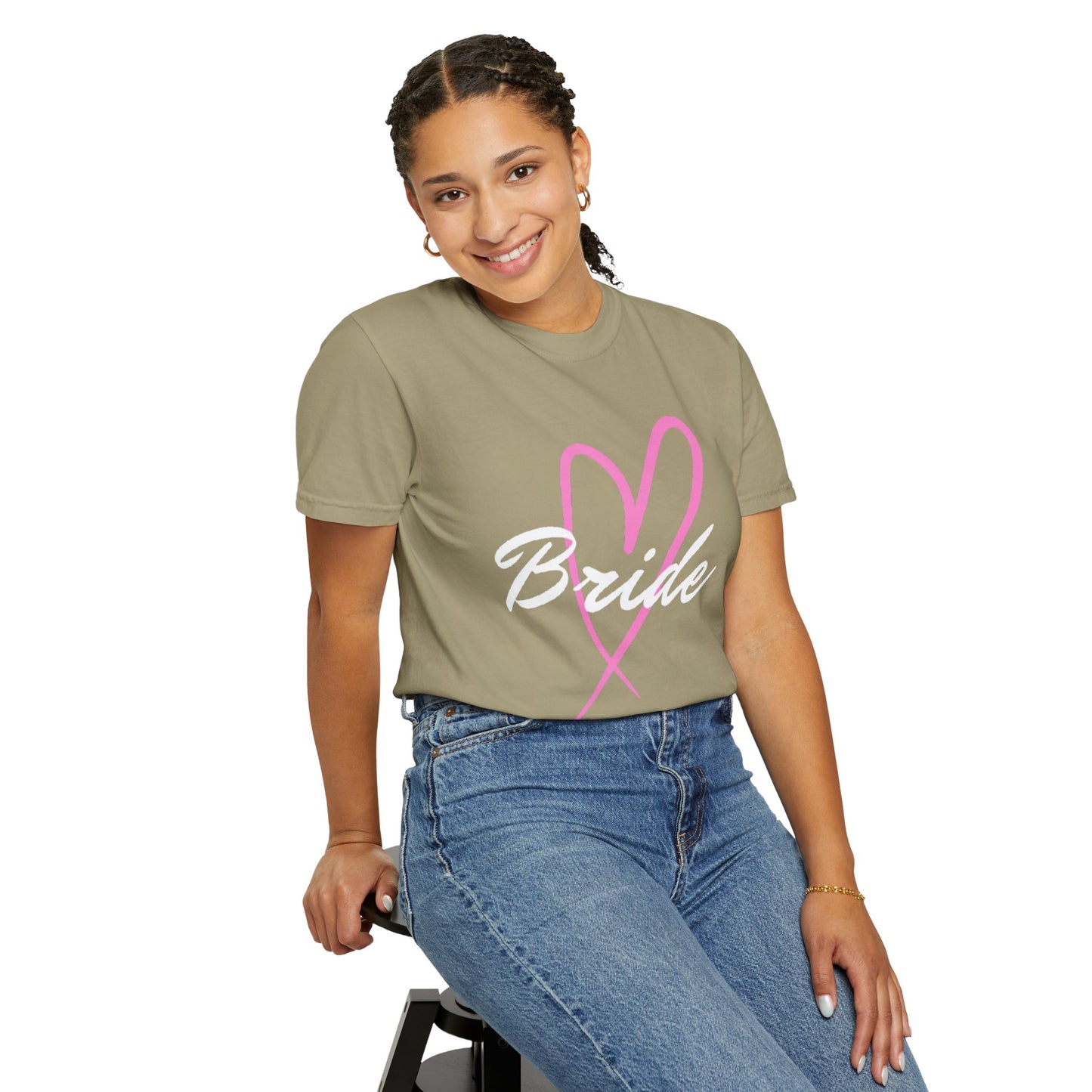 Cute Bride T-Shirt white text