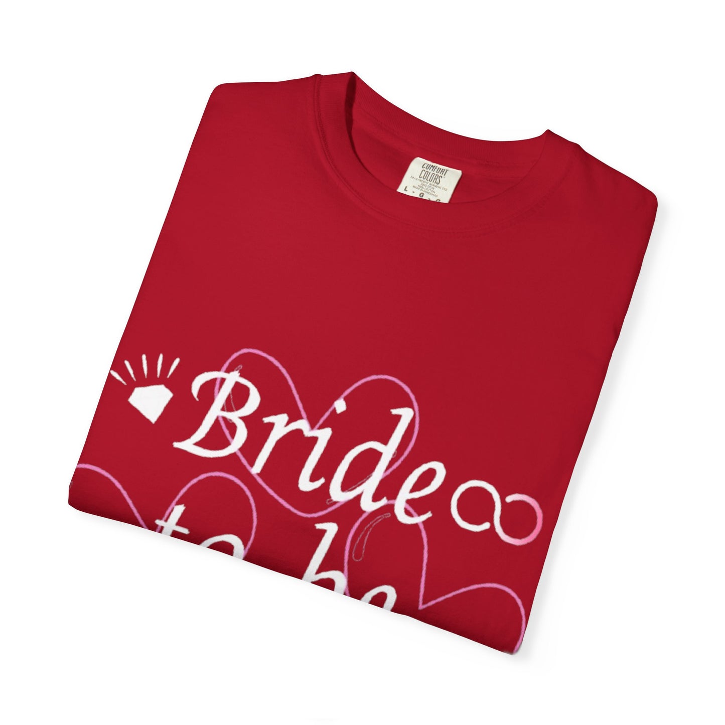 Bride To Be White Text Tshirt