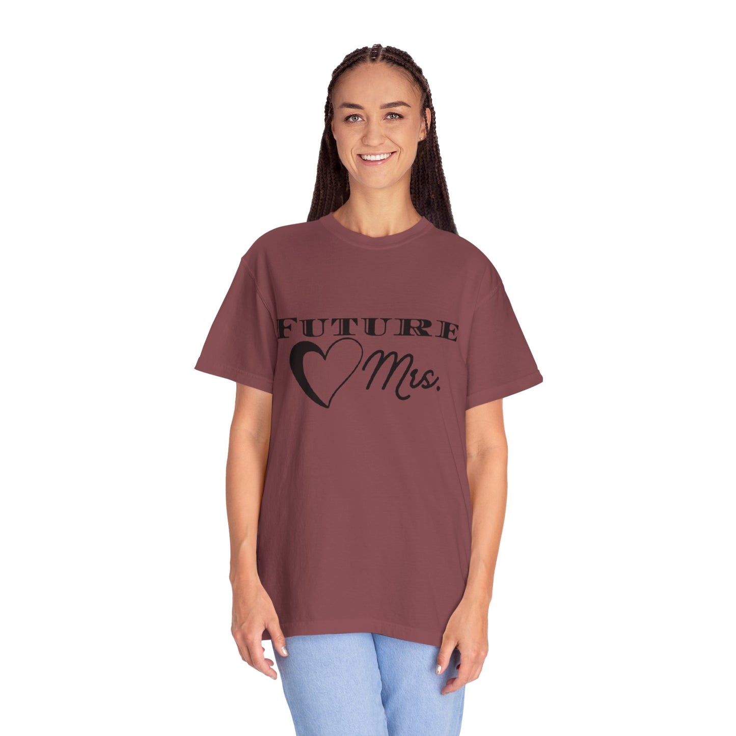 Future Mrs. Black Text T-shirt