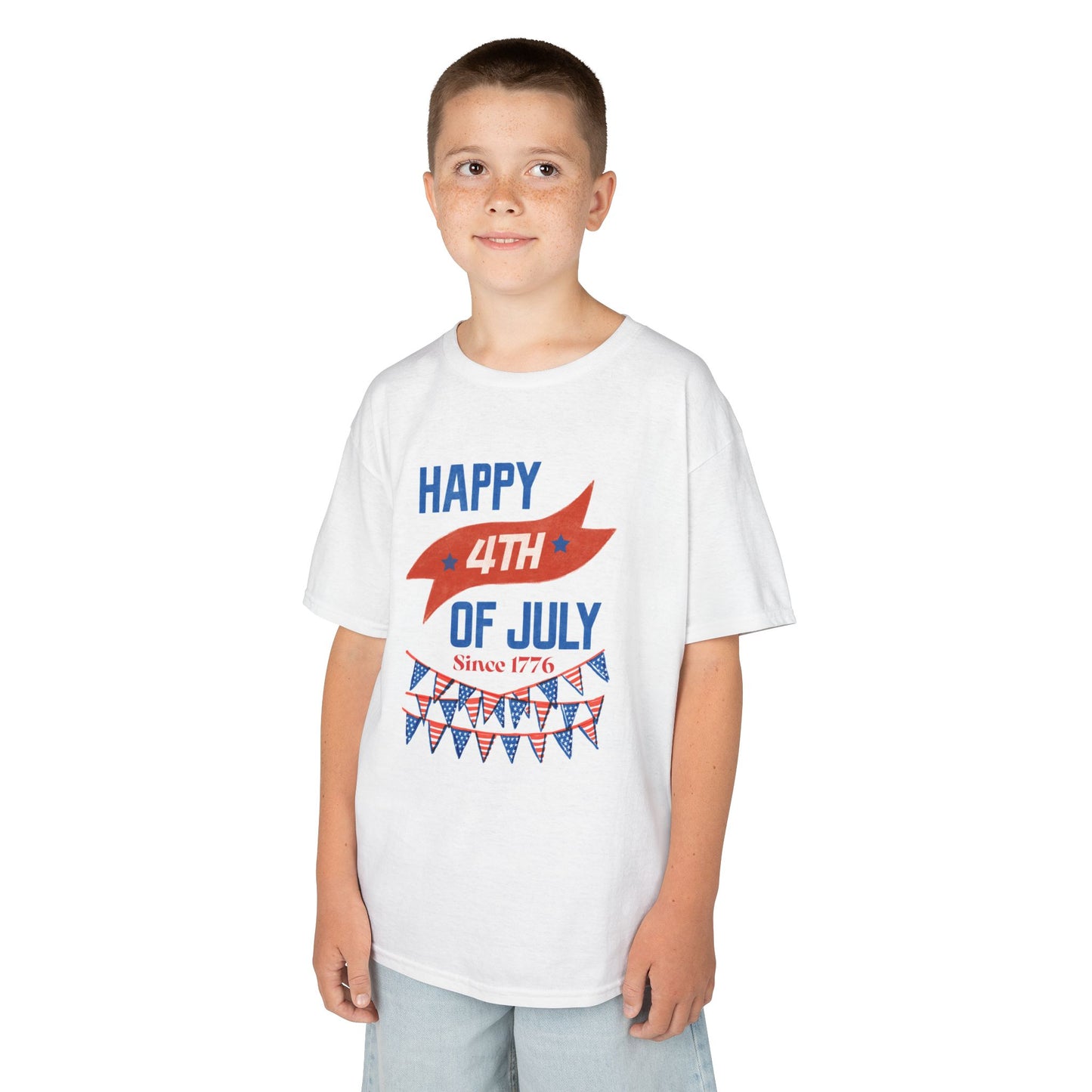 Happy 4th of July Kids Tee