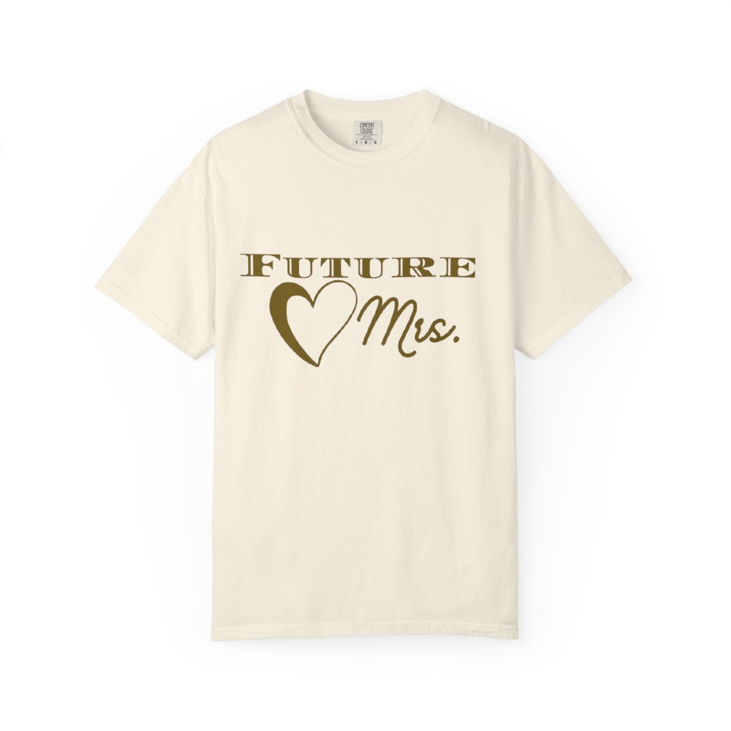 Future Mrs. Gold Text T-shirt