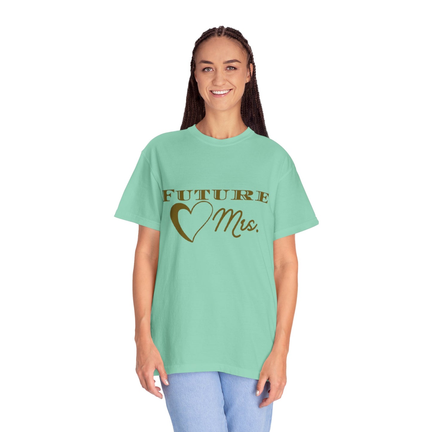 Future Mrs. Gold Text T-shirt