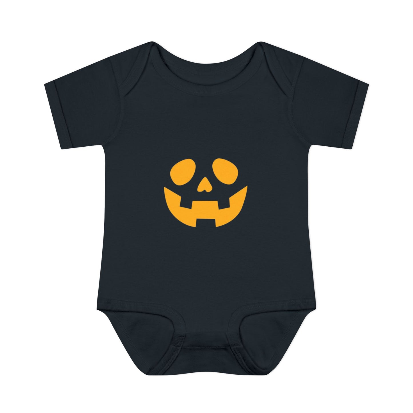 Spooky Halloween Infant Bodysuit (Orange)