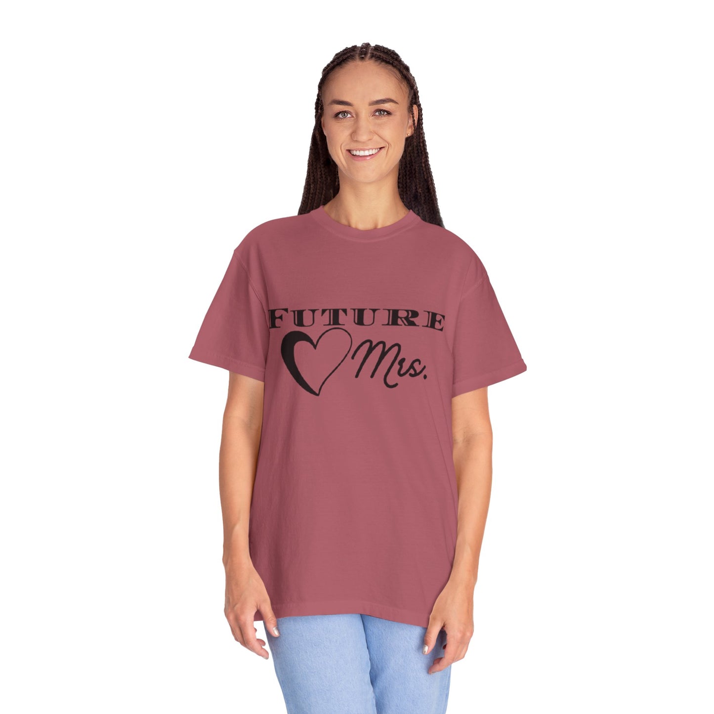 Future Mrs. Black Text T-shirt