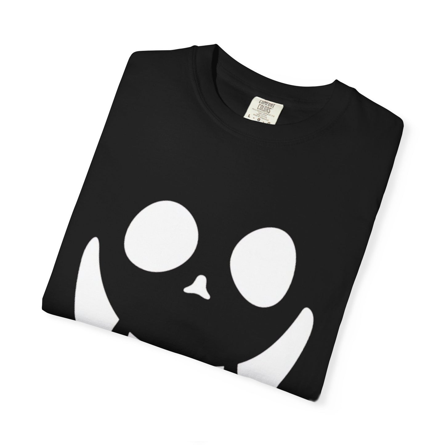 Smiley Face Halloween T-Shirt (White)