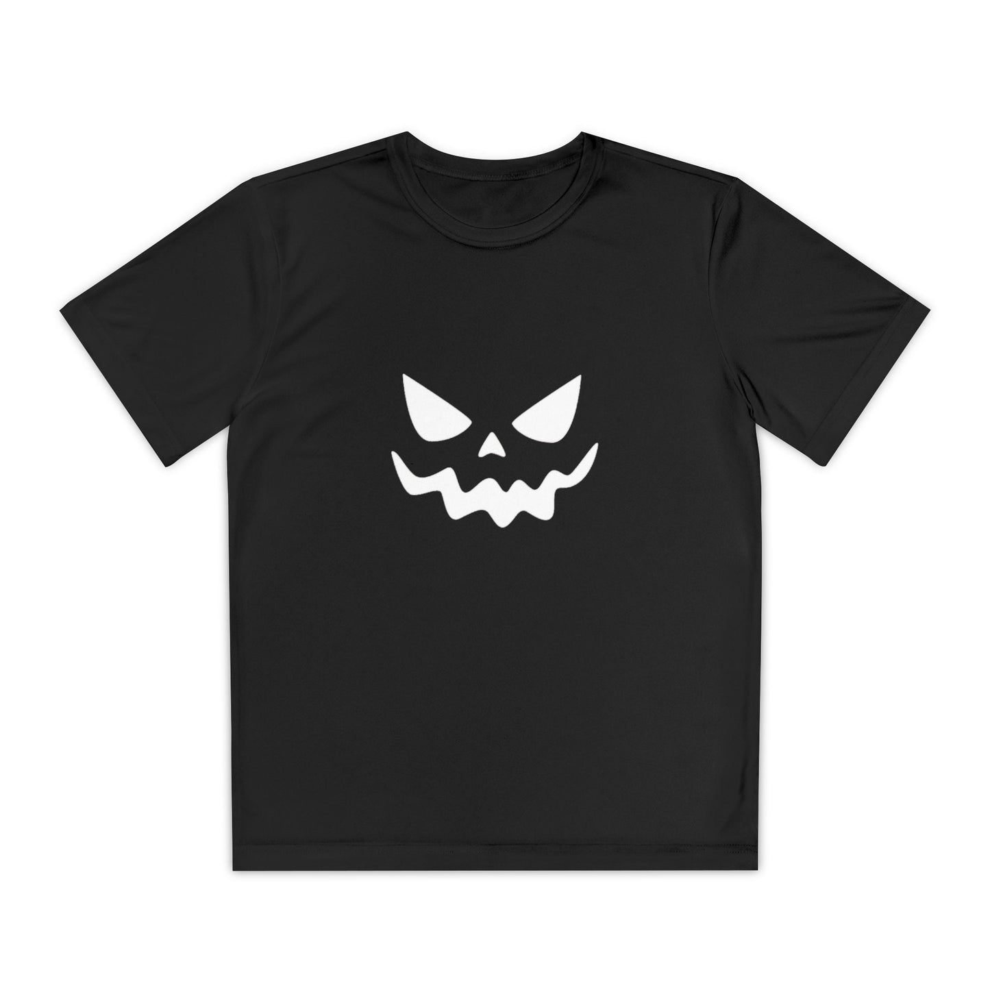 Youth Halloween Skull Tee (White)