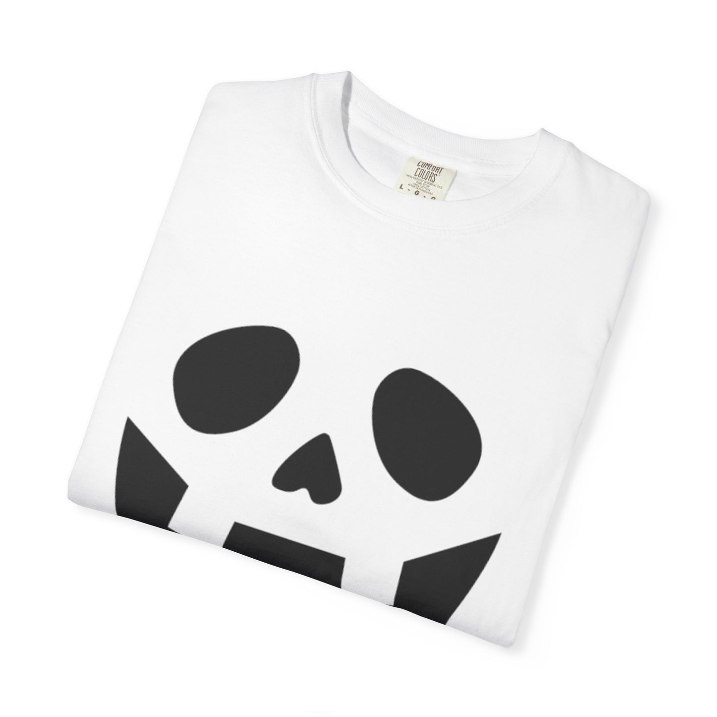 Halloween Black Pumpkin Face T-Shirt