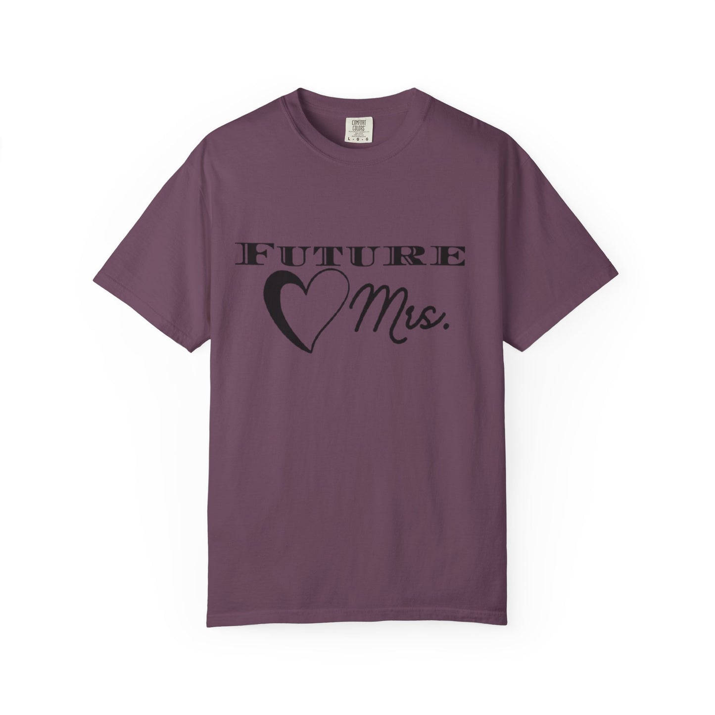 Future Mrs. Black Text T-shirt