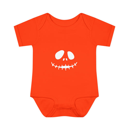 Jack Skellington Infant Bodysuit (White)
