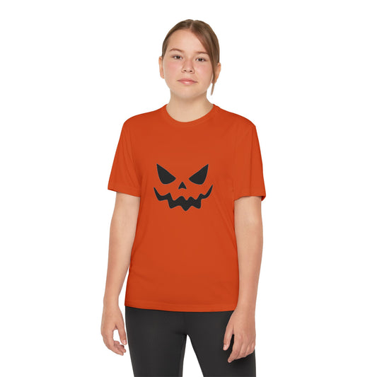 Youth Halloween Skull Tee (Black)
