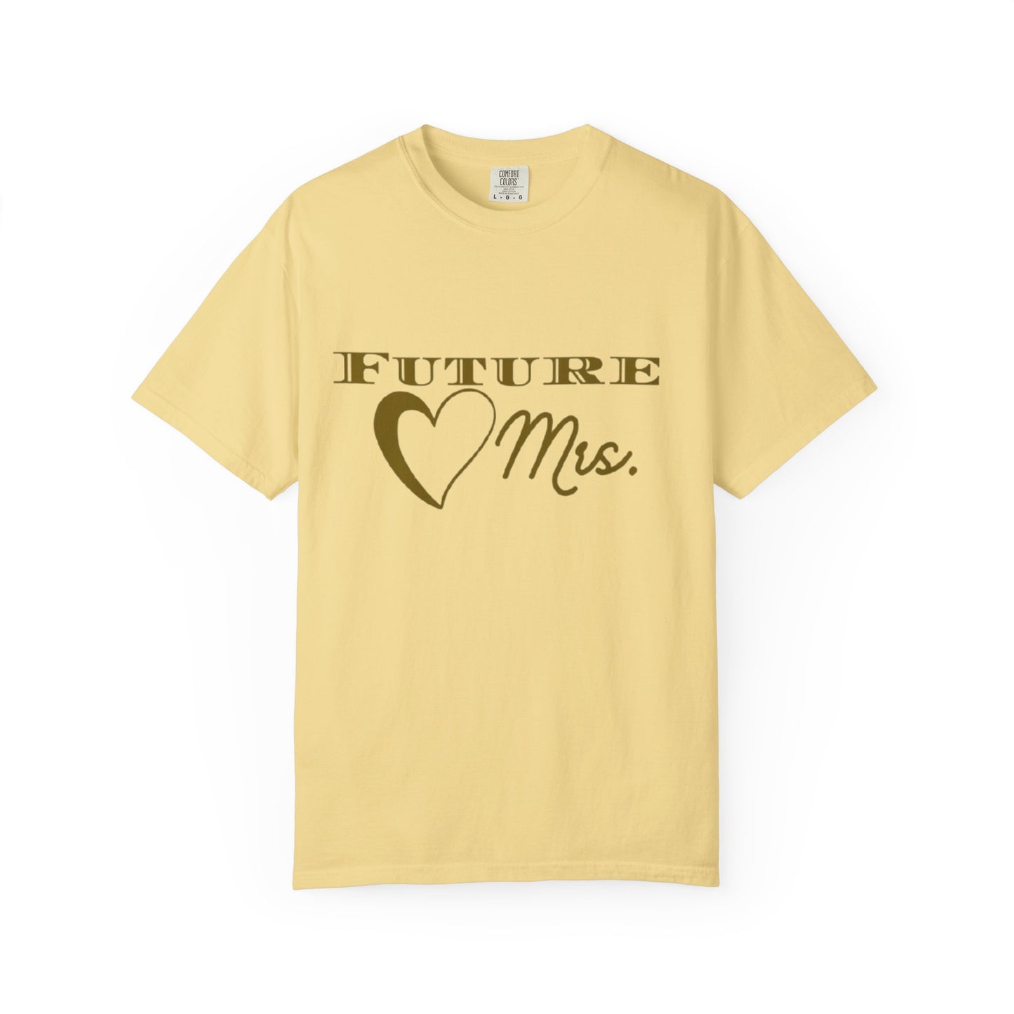Future Mrs. Gold Text T-shirt