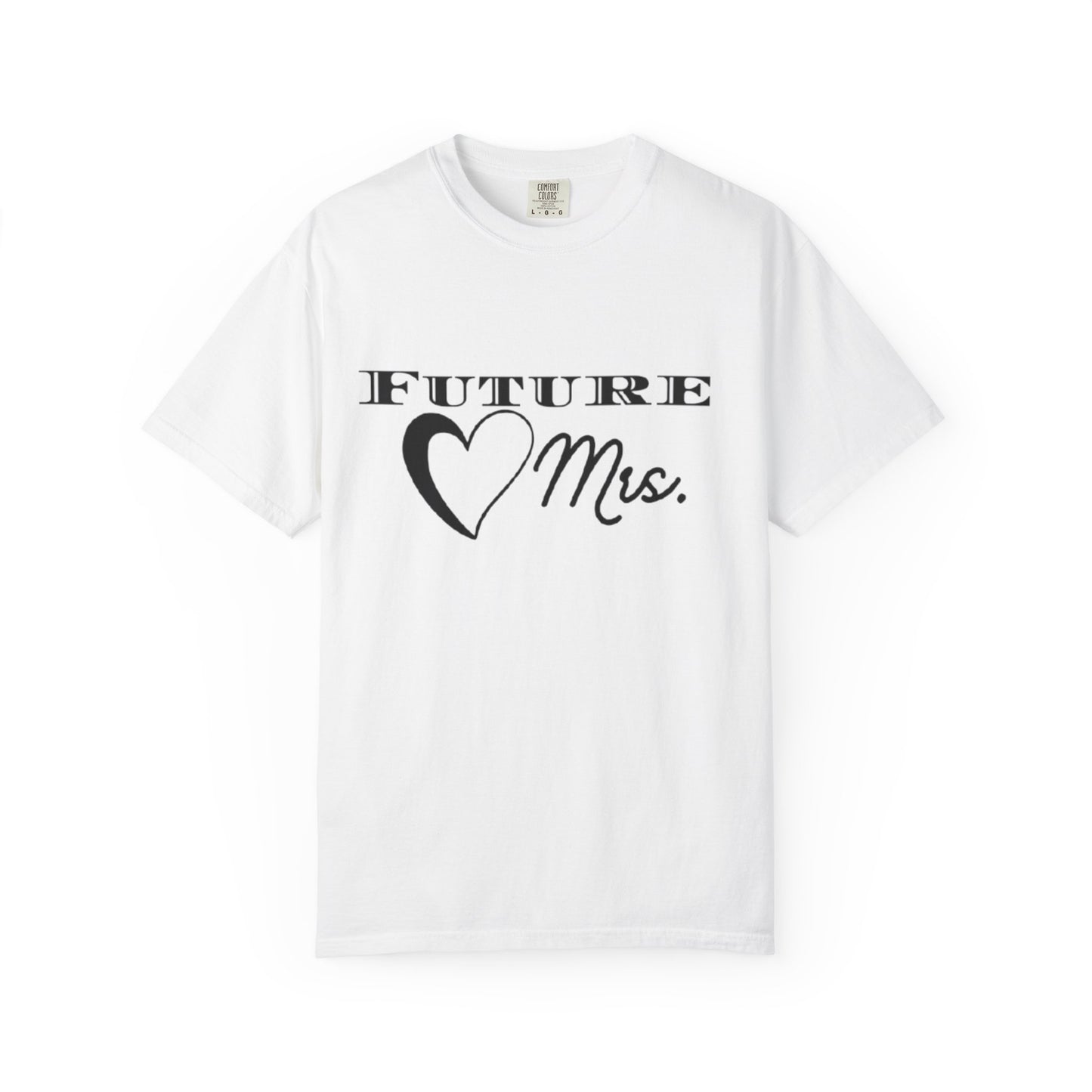 Future Mrs. Black Text T-shirt
