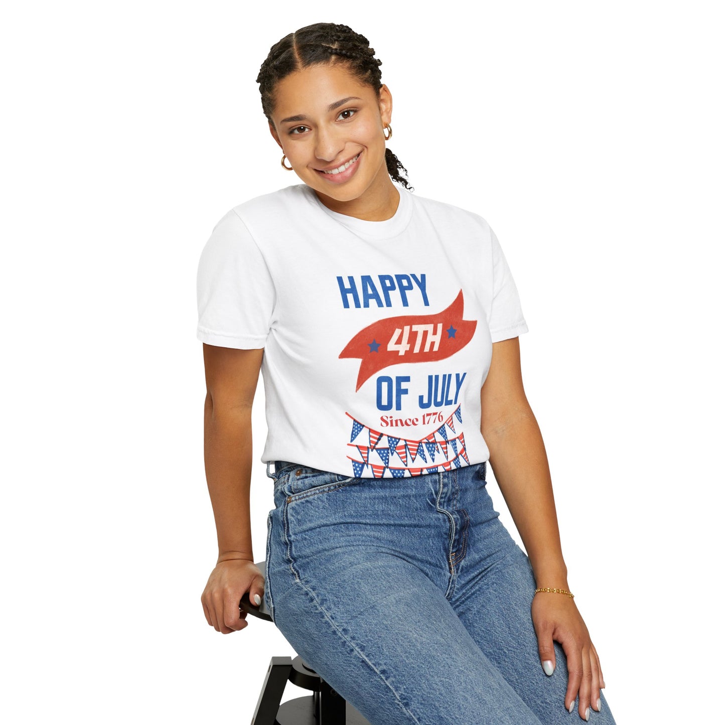 Unisex Happy 4th of july T-shirt