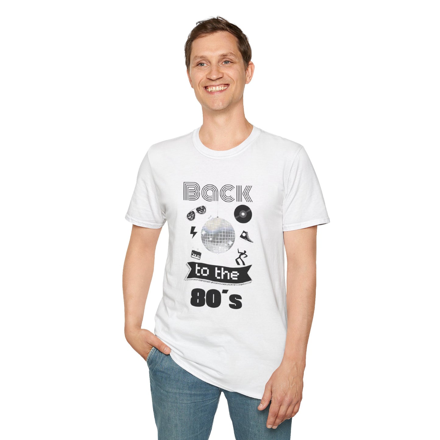 Back to the 80's Unisex Softstyle T-Shirt