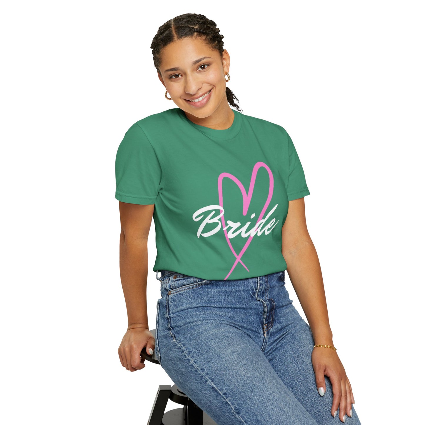 Cute Bride T-Shirt white text