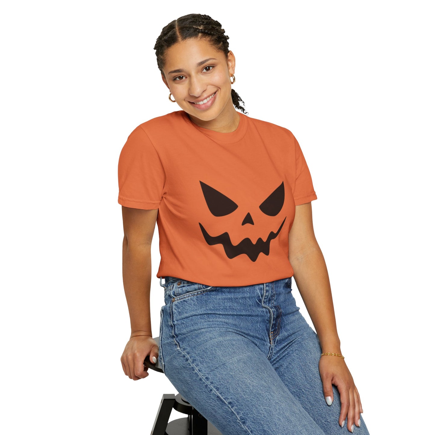 Spooky Halloween T-Shirt, Unisex Garment-Dyed Tee