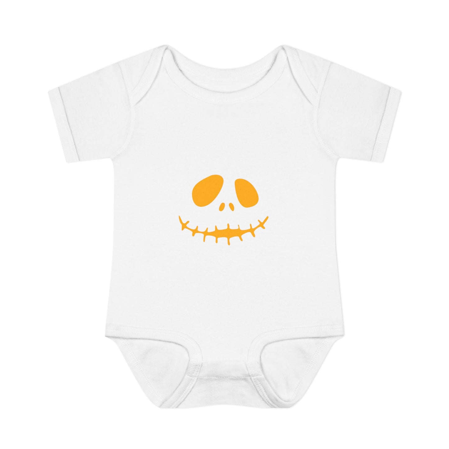 Jack Skellington Infant Bodysuit (Orange)