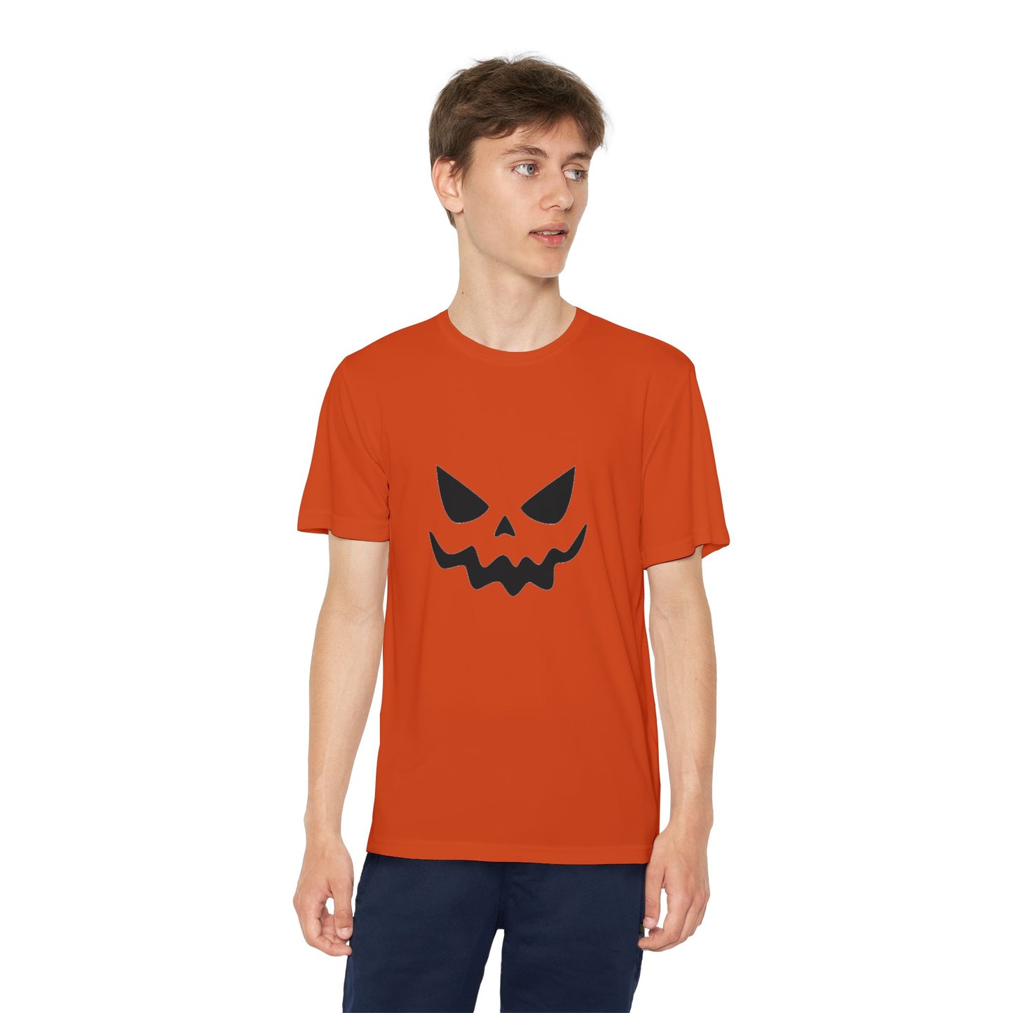Youth Halloween Skull Tee (Black)