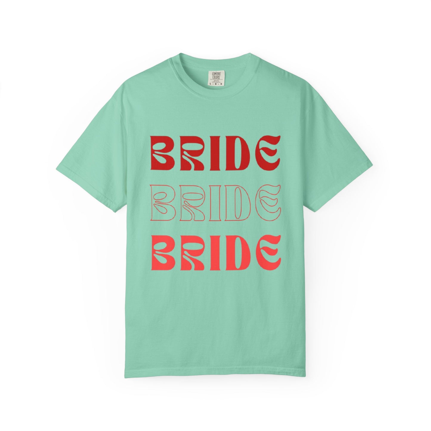 Bride Red Text Tshirt