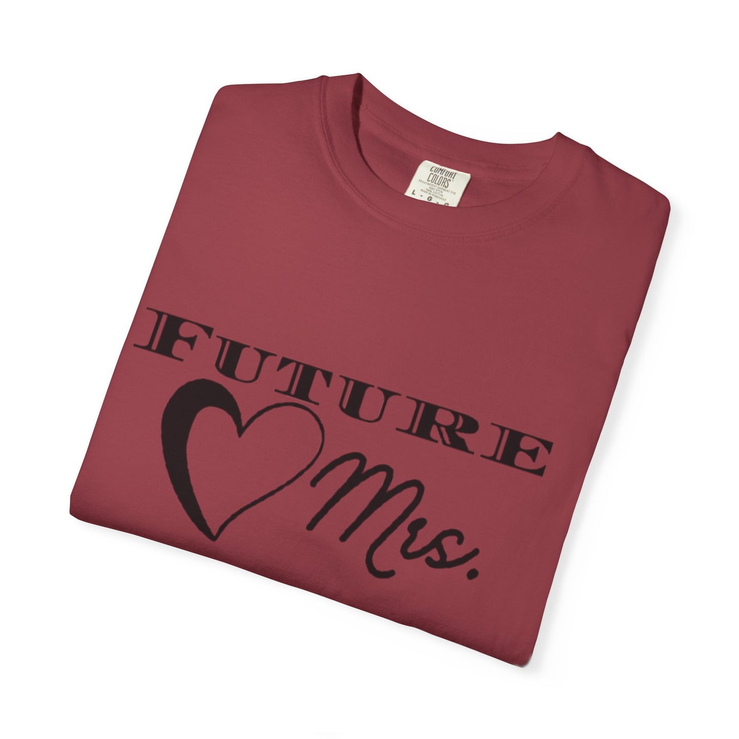 Future Mrs. Black Text T-shirt