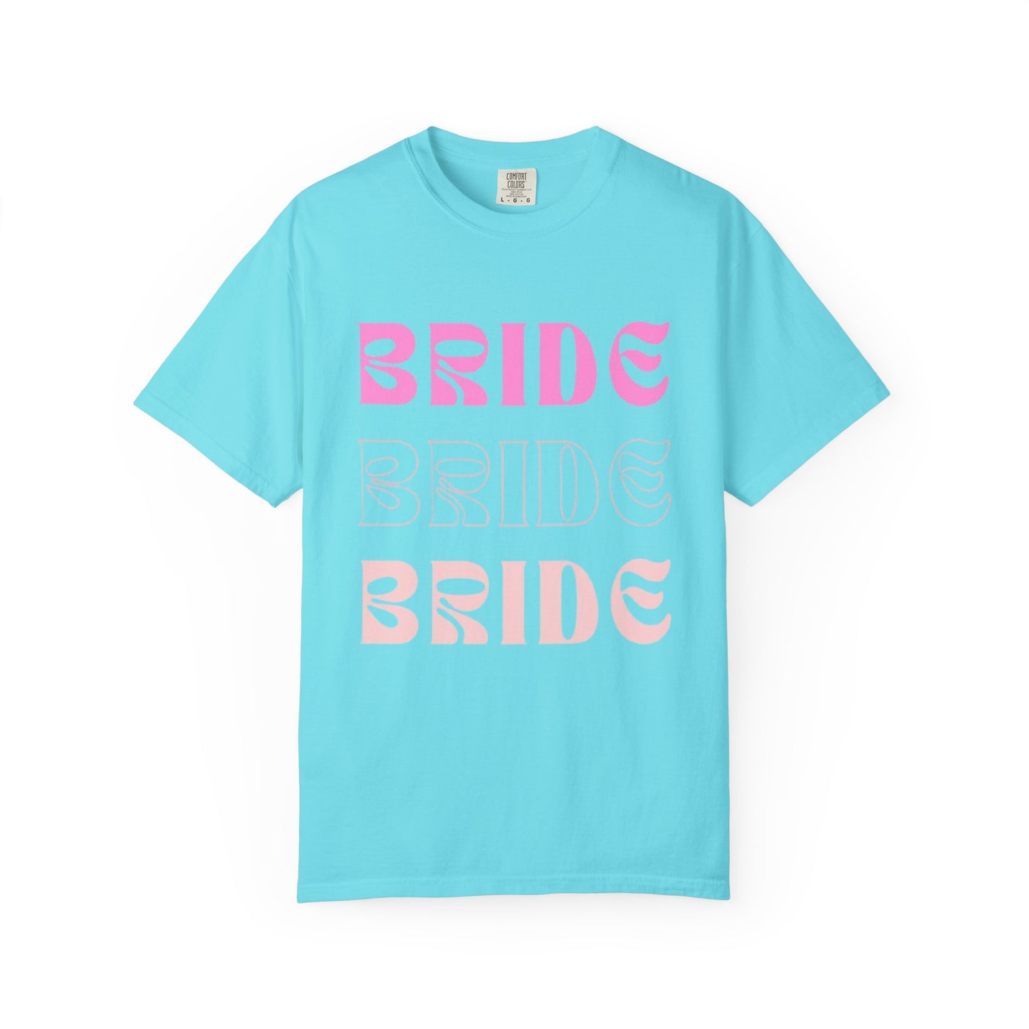 Bride Pink Text Tshirt