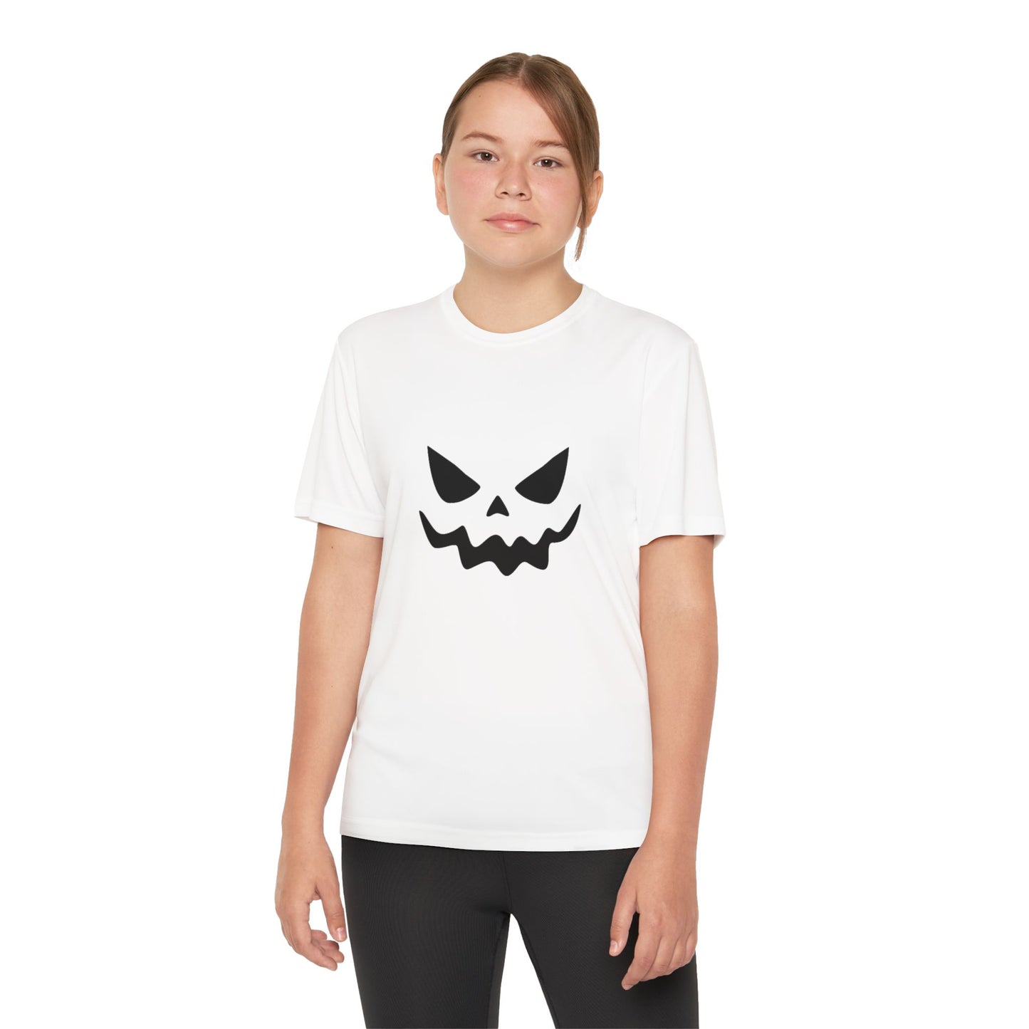 Youth Halloween Skull Tee (Black)