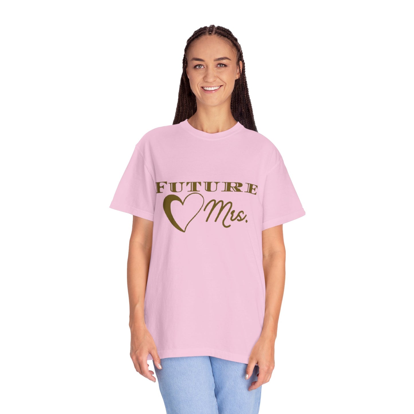 Future Mrs. Gold Text T-shirt