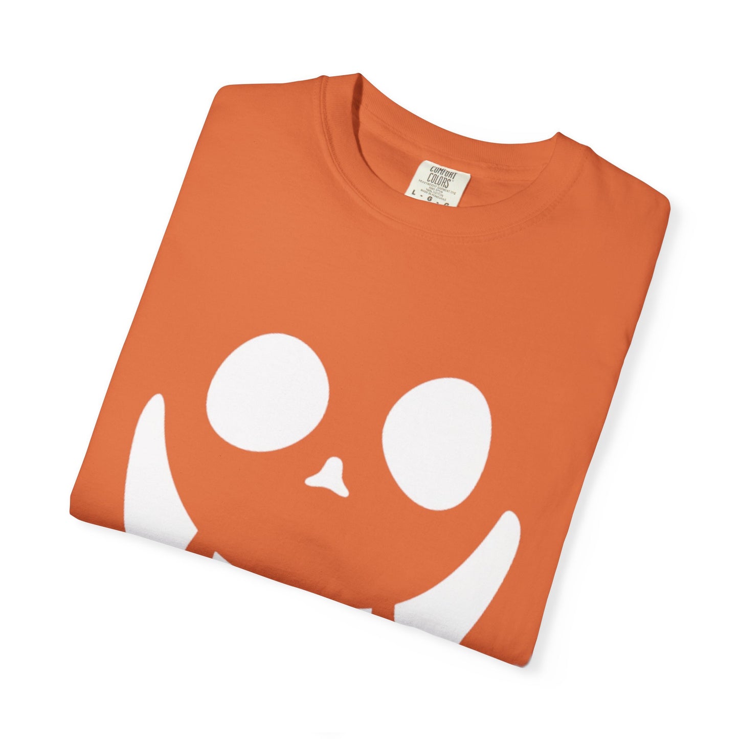 Smiley Face Halloween T-Shirt (White)