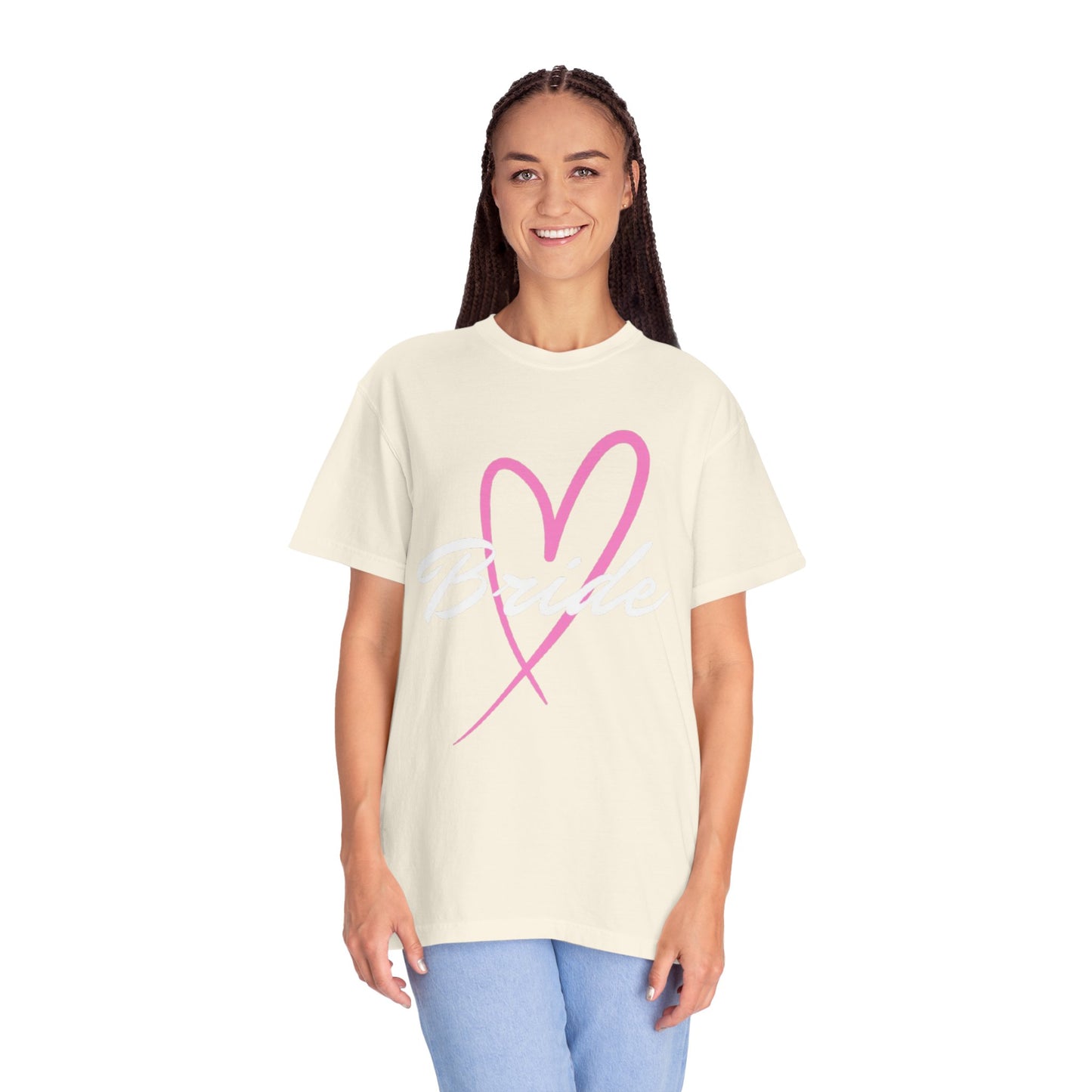 Cute Bride T-Shirt white text