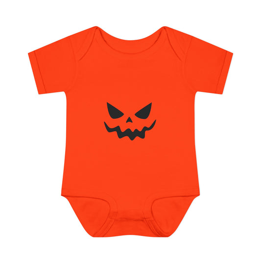 Halloween Graphic Infant Bodysuit (Black)