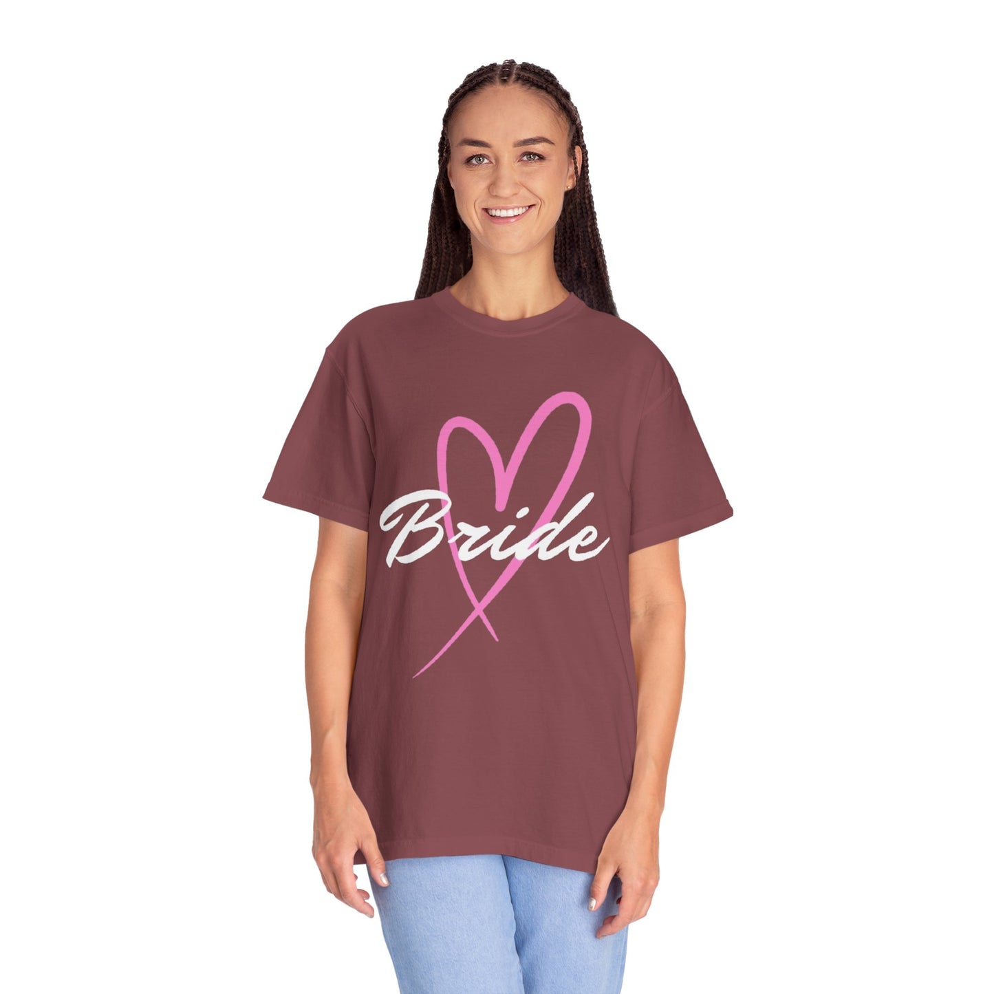 Cute Bride T-Shirt white text