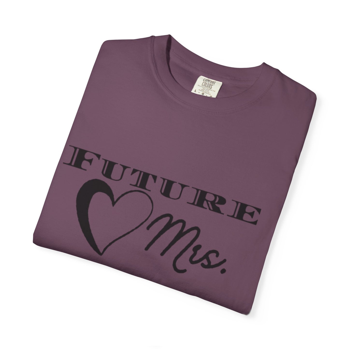 Future Mrs. Black Text T-shirt